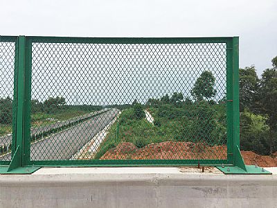 橋梁防拋網